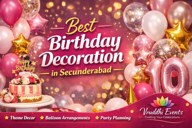 Luxury Birthday Decoration in Secunderabad