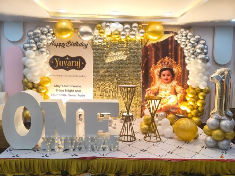 LED Number Decoration in Hyderabad for Birthday and Special Celebrations | Vruddhi Events